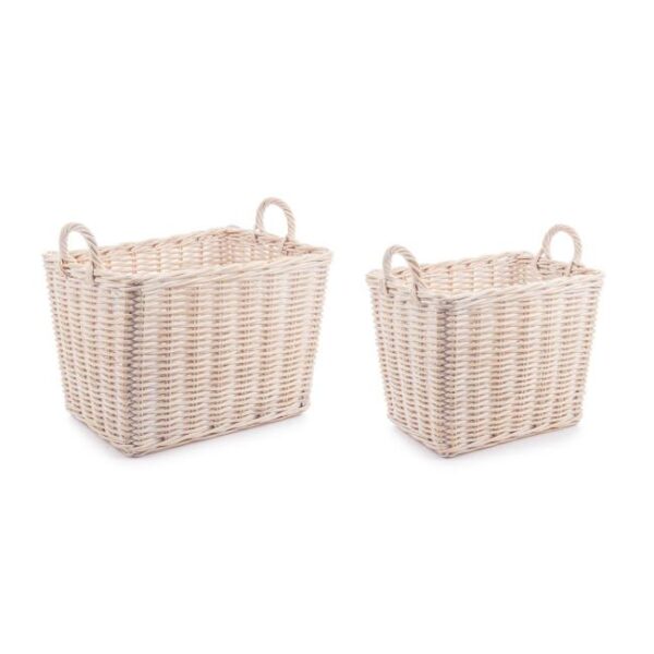 NARRA bézs rattan kosár NARRA bézs rattan kosár