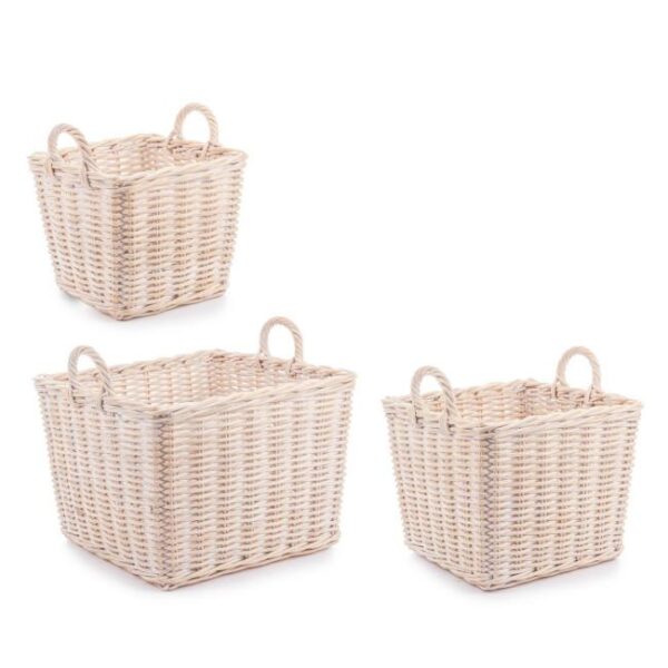 NARRA bézs rattan kosár NARRA bézs rattan kosár