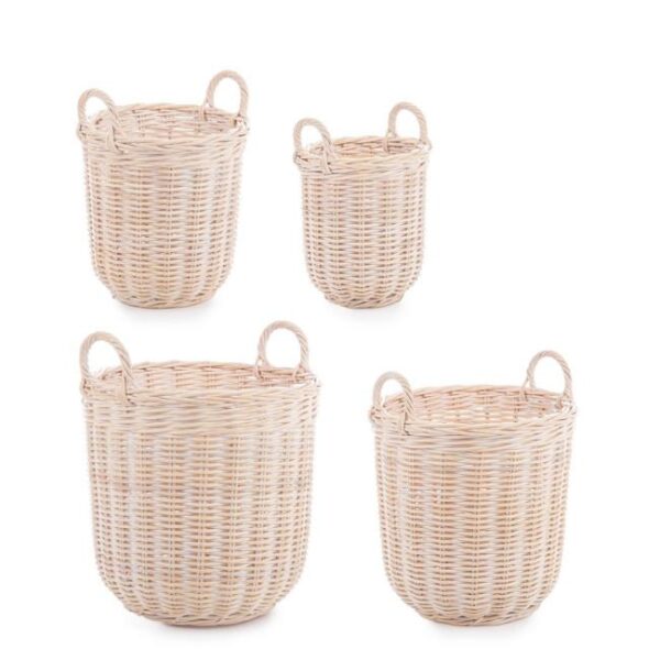 NARRA bézs rattan kosár NARRA bézs rattan kosár