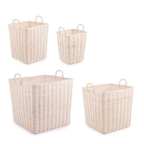 NARRA bézs rattan kosár NARRA bézs rattan kosár