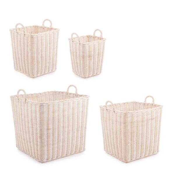 NARRA bézs rattan kosár NARRA bézs rattan kosár