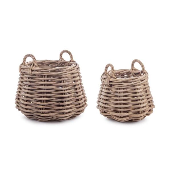 MALANG taupe rattan kosár MALANG taupe rattan kosár
