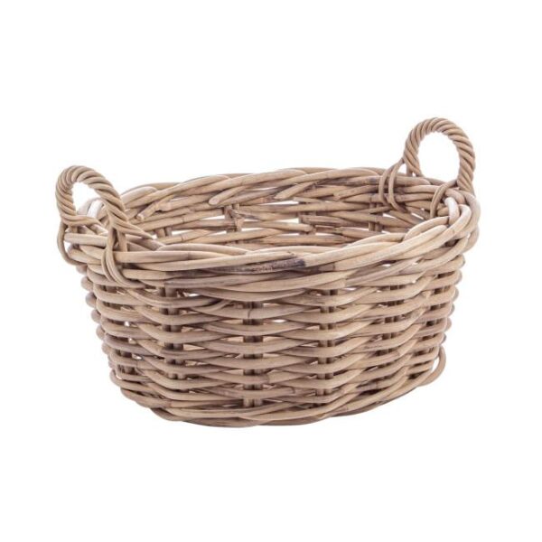 MALANG taupe rattan kosár