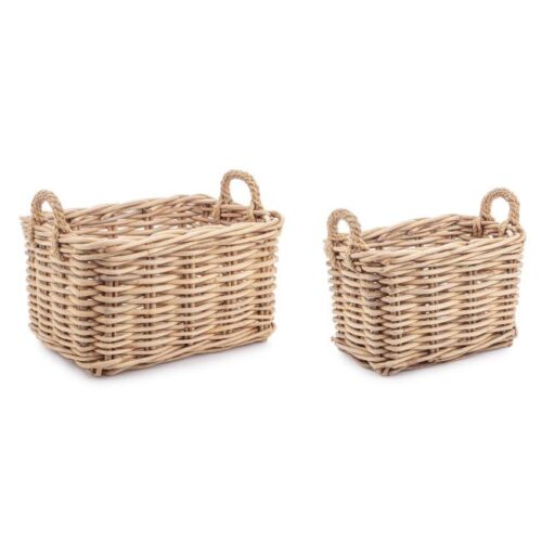 MALANG bézs rattan kosár MALANG bézs rattan kosár
