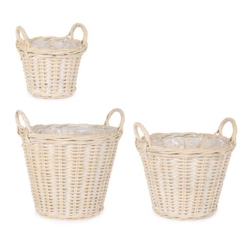 RANDY bézs rattan kosár RANDY bézs rattan kosár