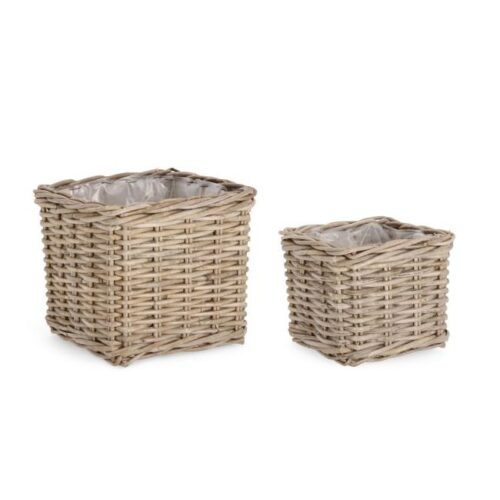 RANDY taupe rattan kosár RANDY taupe rattan kosár