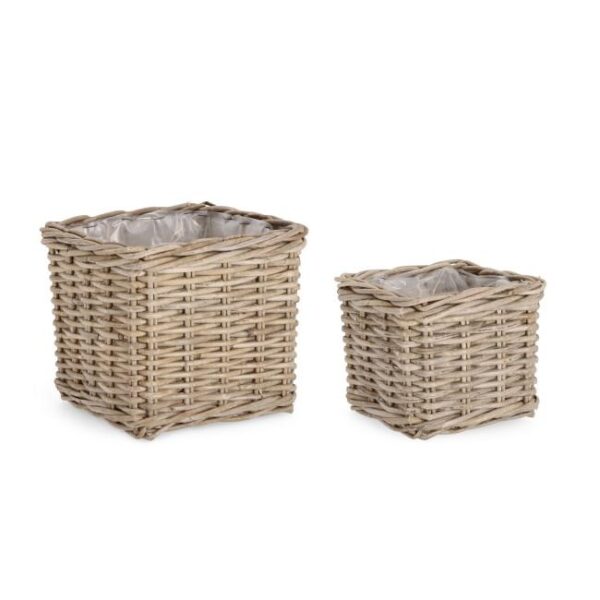 RANDY taupe rattan kosár RANDY taupe rattan kosár