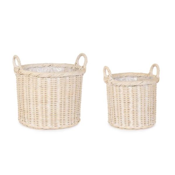 RANDY bézs rattan kosár RANDY bézs rattan kosár