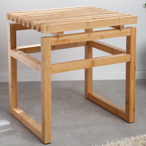 BAMBOO SPA barna bambusz hokedli BAMBOO SPA barna bambusz hokedli