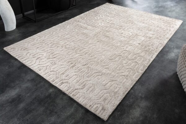 ELEGANCIA bézs viszkóz szőnyeg 230x160 cm ELEGANCIA bézs viszkóz szőnyeg 230x160 cm