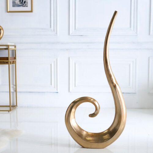 WAVE arany alumínium váza 106 cm WAVE arany alumínium váza 106 cm
