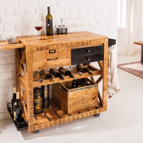 BODEGA IV barna mangófa bortartó 90 cm
