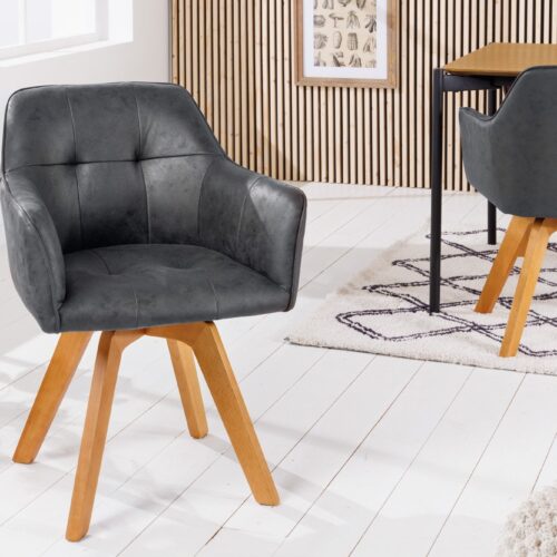 LOFT szürke 100% poliester étkezőszék LOFT szürke 100% poliester étkezőszék