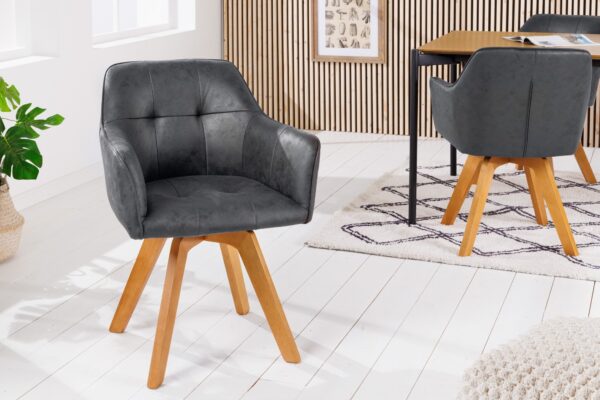 LOFT szürke 100% poliester étkezőszék LOFT szürke 100% poliester étkezőszék