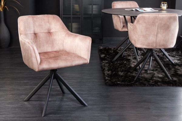 LOFT bézs bársony étkezőszék LOFT bézs bársony étkezőszék