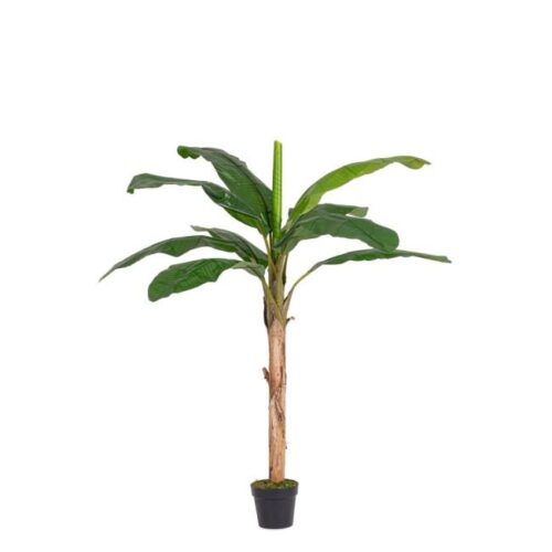 BANANA zöld műanyag művirág BANANA zöld műanyag művirág