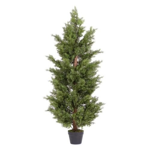 CYPRESS sárga műanyag művirág CYPRESS sárga műanyag művirág