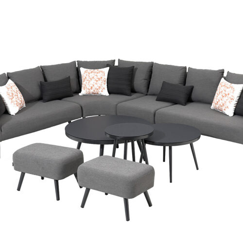 Luxus textil szett MELIA LIKA TEX (szürke) Luxus textil szett MELIA LIKA TEX (szürke)
