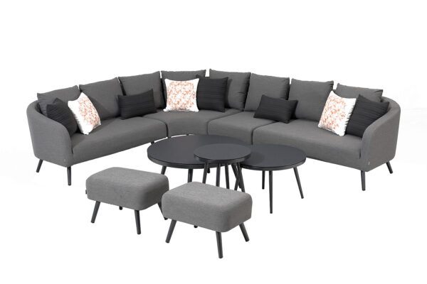 Luxus textil szett MELIA LIKA TEX (szürke) Luxus textil szett MELIA LIKA TEX (szürke)