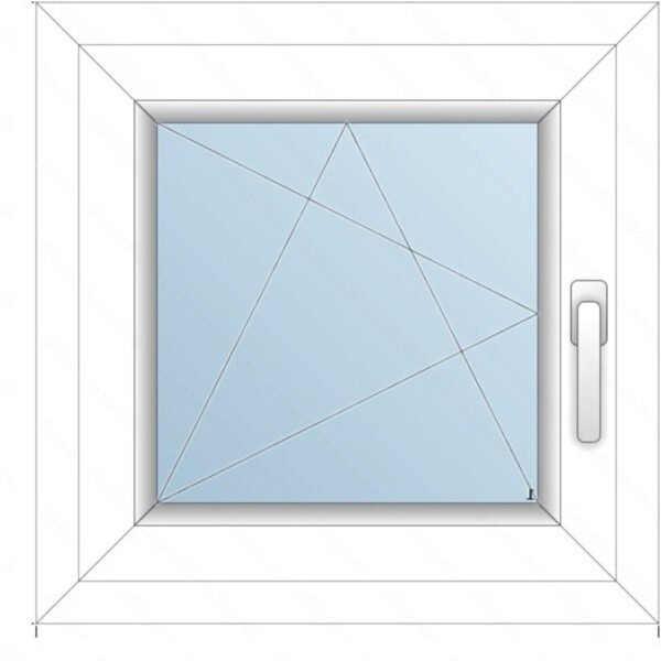 58x58 Műanyag ablak / Bukónyíló/ 2 rétegű üvegezés/ 58x58 Műanyag ablak / Bukónyíló/ 2 rétegű üvegezés/