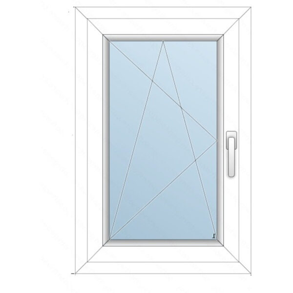 58x118 Műanyag ablak / Bukónyíló/