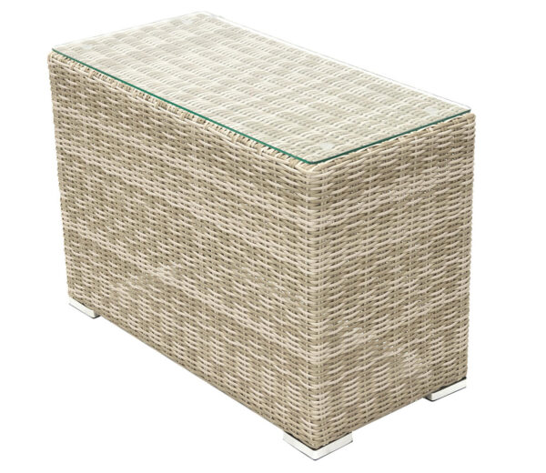 Rattan oldalsó asztal SEVILLE (bézs) Rattan oldalsó asztal SEVILLE (bézs)