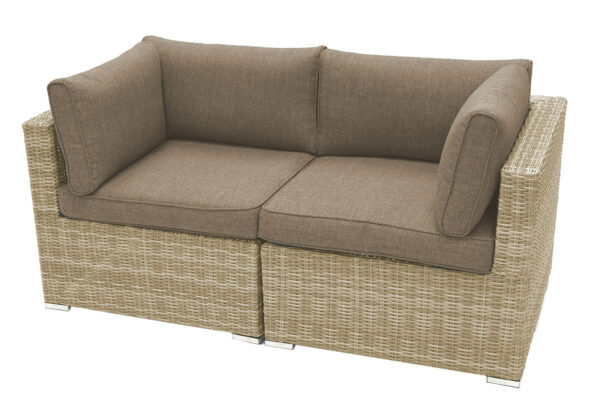 Rattan 2 darabos pad SEVILLE (bézs) Rattan 2 darabos pad SEVILLE (bézs)