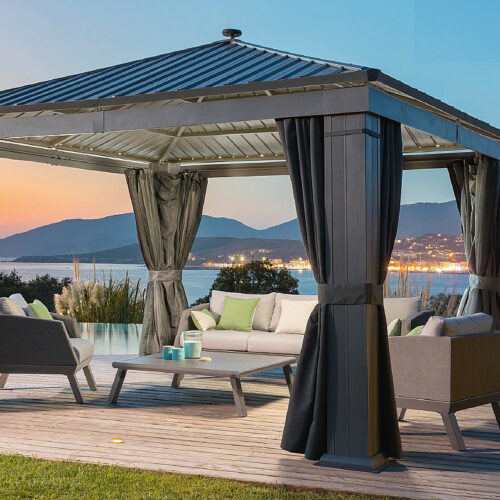 Kerti alumínium pavilon PREMIUM 3 Kerti alumínium pavilon PREMIUM 3