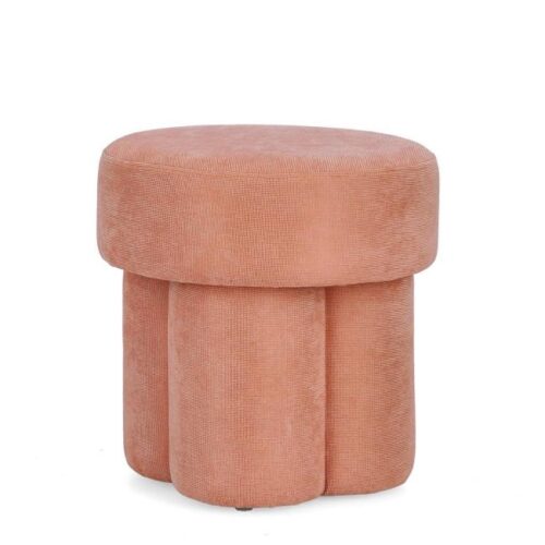 GLENDA terrakotta szövet puff GLENDA terrakotta szövet puff