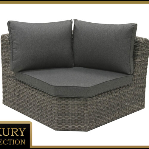 Rattan sarok rész BORNEO LUXURY (szürke) Rattan sarok rész BORNEO LUXURY (szürke)