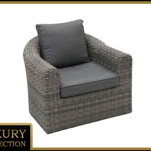 Rattan BORNEO LUXURY fotel (szürke) Rattan BORNEO LUXURY fotel (szürke)