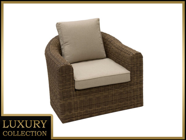 Rattan fotel BORNEO LUXURY (barna) Rattan fotel BORNEO LUXURY (barna)