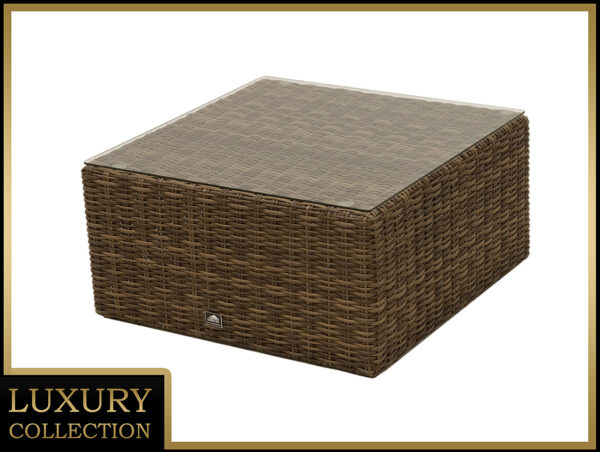 Rattan asztal / puff 73 x 73 cm BORNEO LUXURY (barna) Rattan asztal / puff 73 x 73 cm BORNEO LUXURY (barna)