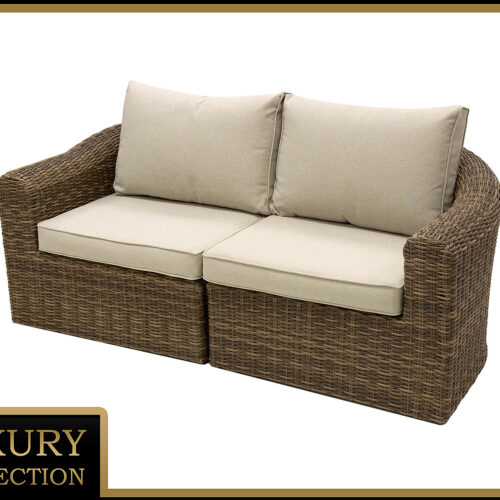 Rattan pad 2 fő részére BORNEO LUXURY (barna) Rattan pad 2 fő részére BORNEO LUXURY (barna)