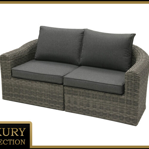 Rattan pad 2 fő részére BORNEO LUXURY (szürke) Rattan pad 2 fő részére BORNEO LUXURY (szürke)