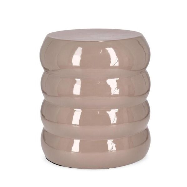 ATAL taupe fém puff ATAL taupe fém puff