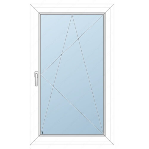 78x118 Műanyag ablak / Bukónyíló / 2 réteg üvegezés 78x118 Műanyag ablak / Bukónyíló / 2 réteg üvegezés