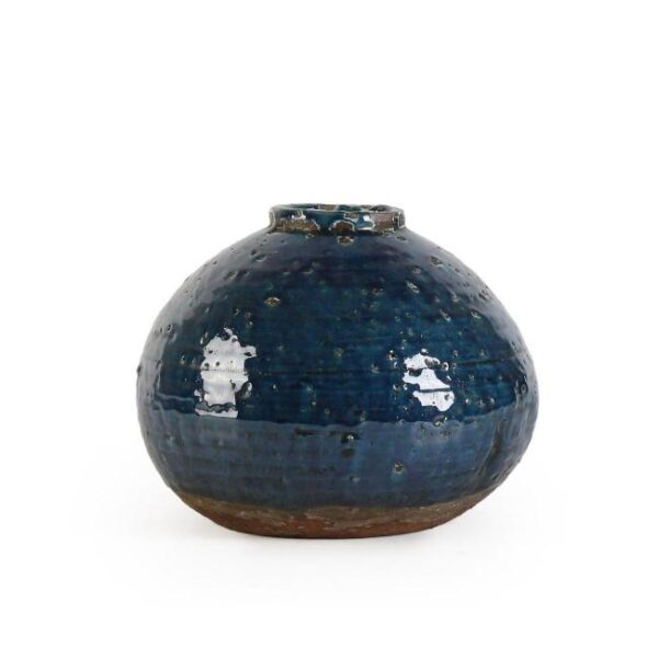 RUNE kék terracotta kaspó RUNE kék terracotta kaspó