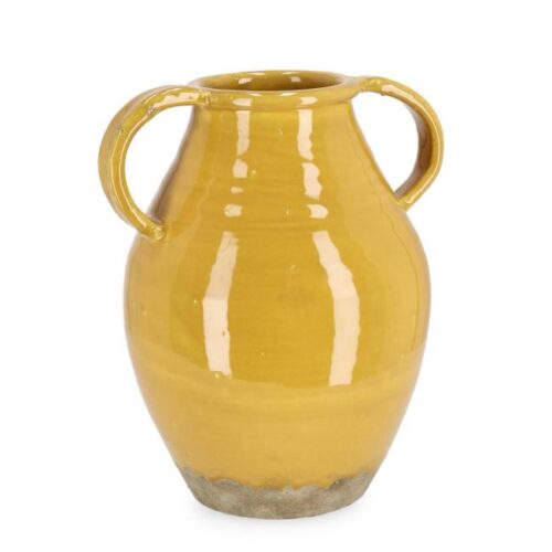 DARUMA sárga terracotta váza DARUMA sárga terracotta váza