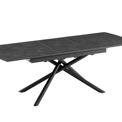 MIKADO szürke kerámia étkezőasztal 180-230 cm MIKADO szürke kerámia étkezőasztal 180-230 cm