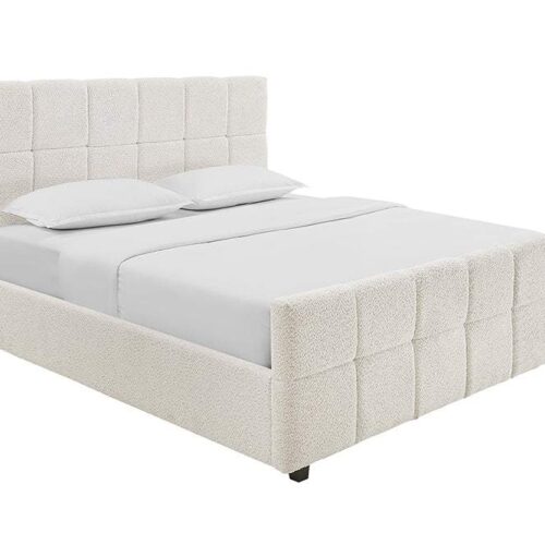 PRESTIGE bézs buklé ágy 180x200 cm PRESTIGE bézs buklé ágy 180x200 cm