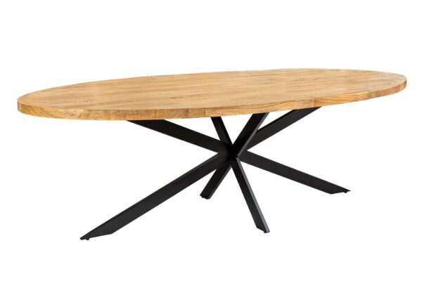 GALAXIE barna mangófa étkezőasztal 240 cm GALAXIE barna mangófa étkezőasztal 240 cm