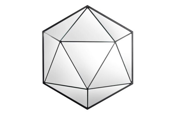 DIAMOND fekete üveg falitükör DIAMOND fekete üveg falitükör
