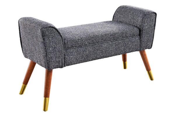 SCARLETT bouclé antracit ülőpad 90cm SCARLETT bouclé antracit ülőpad 90cm