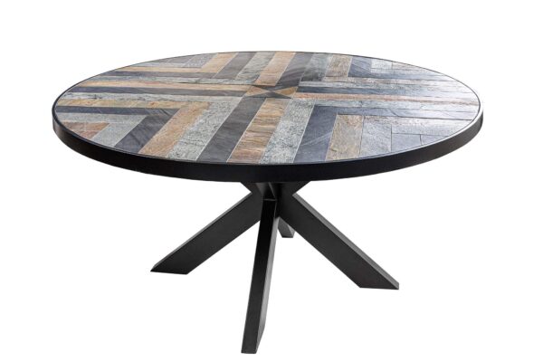 MOUNTAIN SOUL többszínű kerek étkezőasztal 120cm