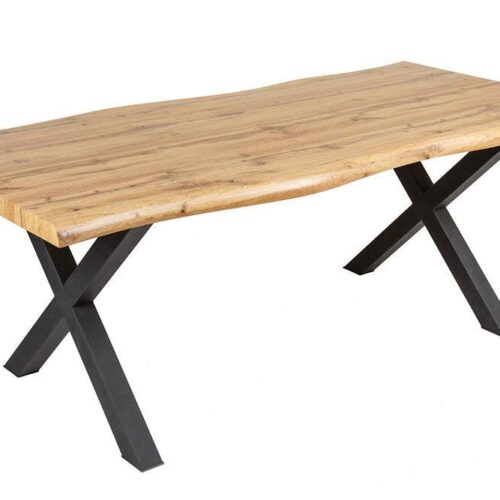 WILD barna tölgyhatású étkezőasztal 160cm