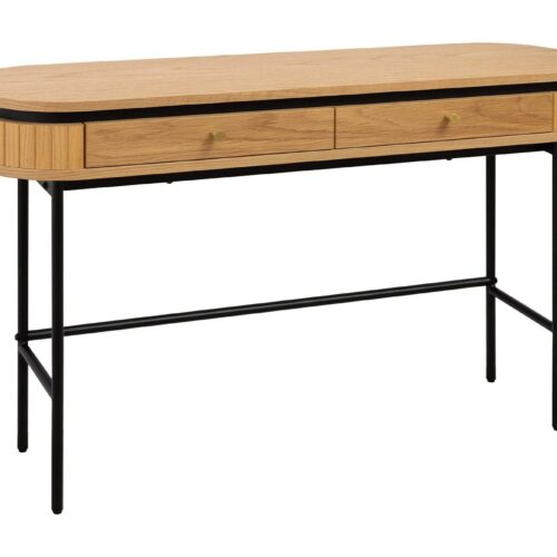 ATELIER barna tölgyfa furnér konzolasztal 120 cm ATELIER barna tölgyfa furnér konzolasztal 120 cm