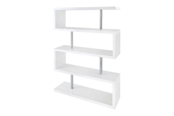 SNAKE fehér mdf polc SNAKE fehér mdf polc