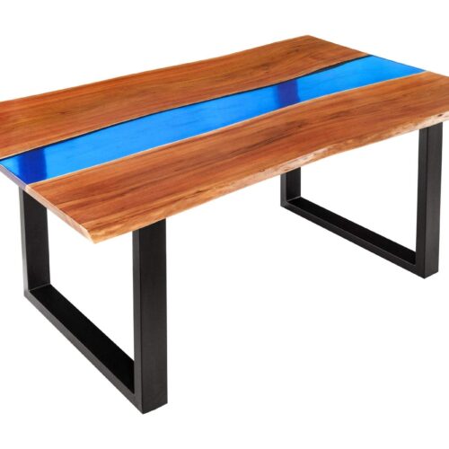 LIQUID kék akácfa étkezőasztal 160 cm LIQUID kék akácfa étkezőasztal 160 cm