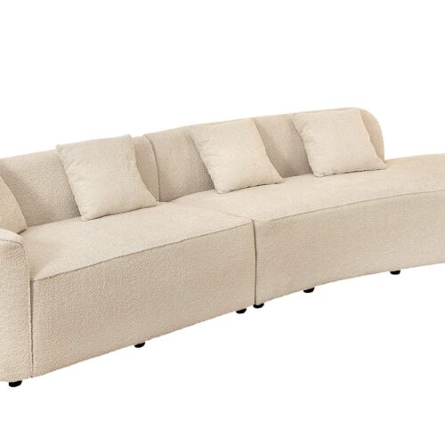 ATELIER L XXL bézs buklé kanapé ATELIER L XXL bézs buklé kanapé